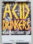 Plakat Acid Drinkers - Headbanger's Delight Tour 2015