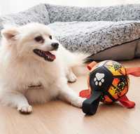 Надувной мячик- игрушка для собак отличного качества.