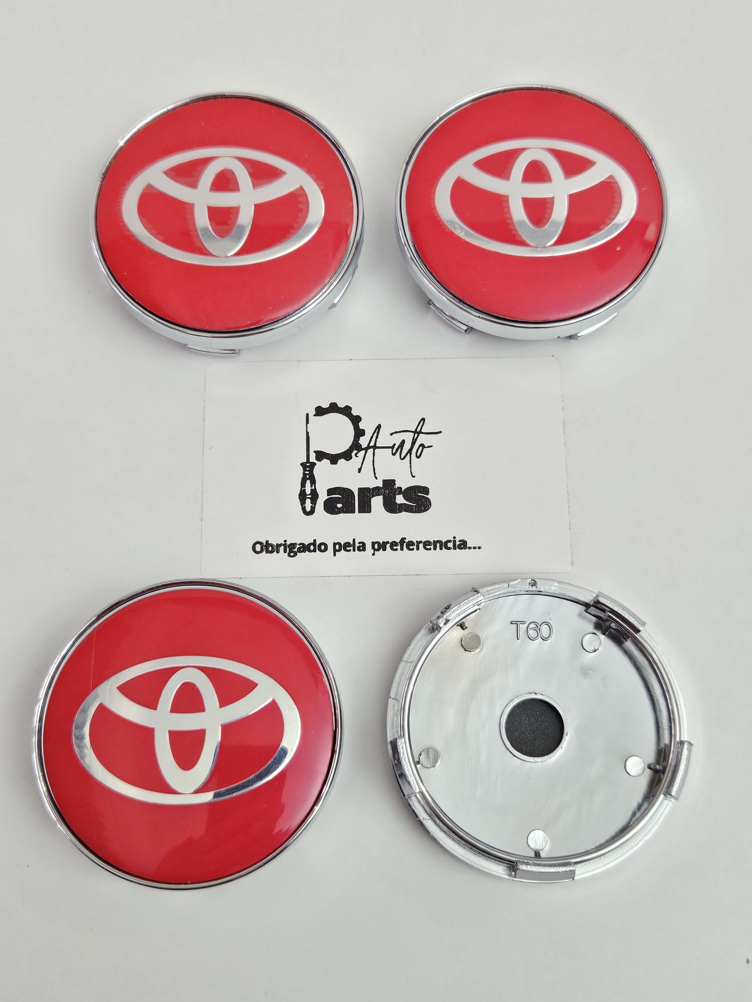 Centros de jante Toyota 56mm/60mm