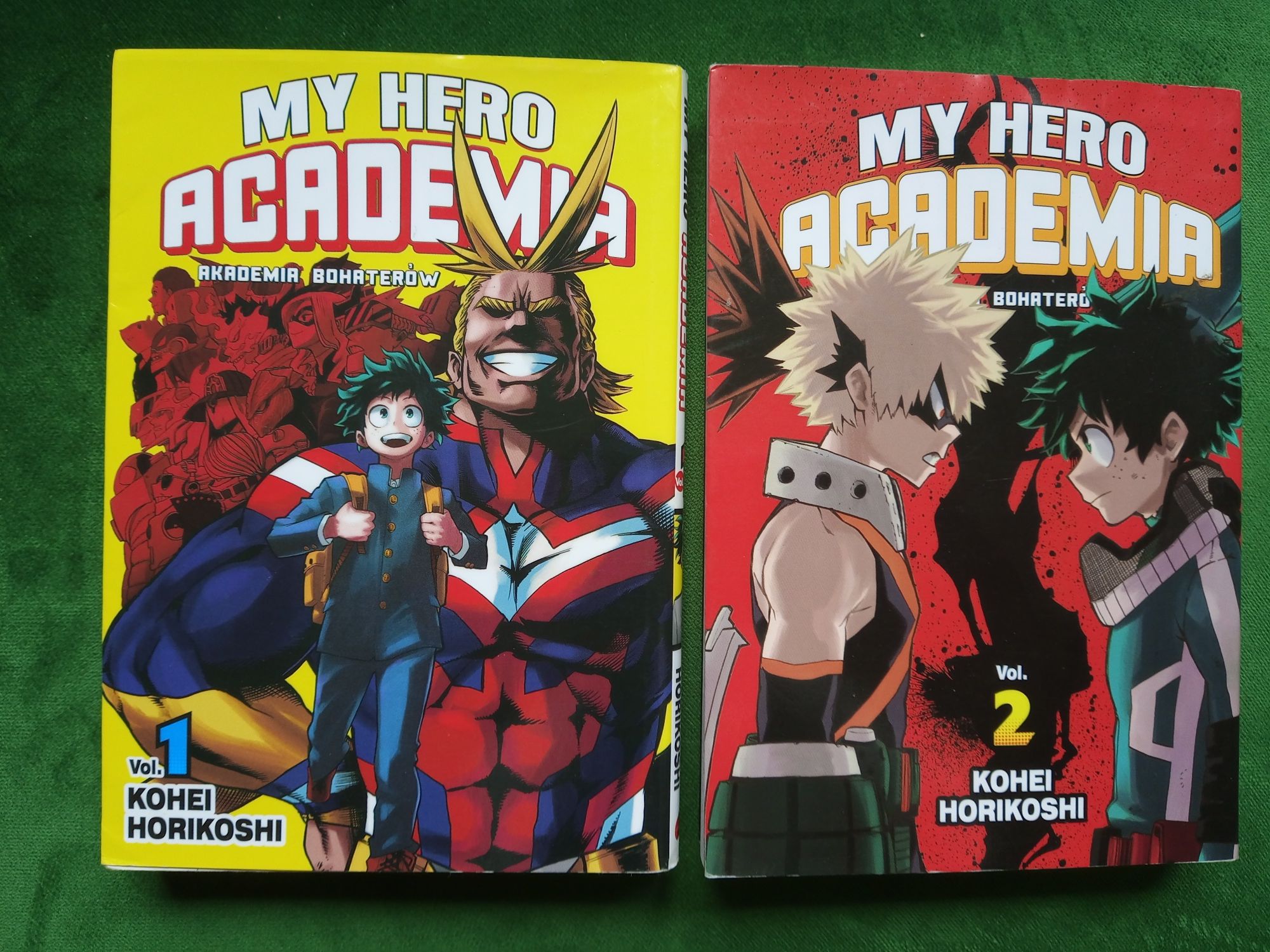 Akademia Bohaterów 1 i 2 Death Note 9 i 10 manga