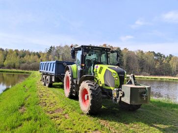 Usługi dla rolnictwa , usługi ciągnikami , wynajem ciągników