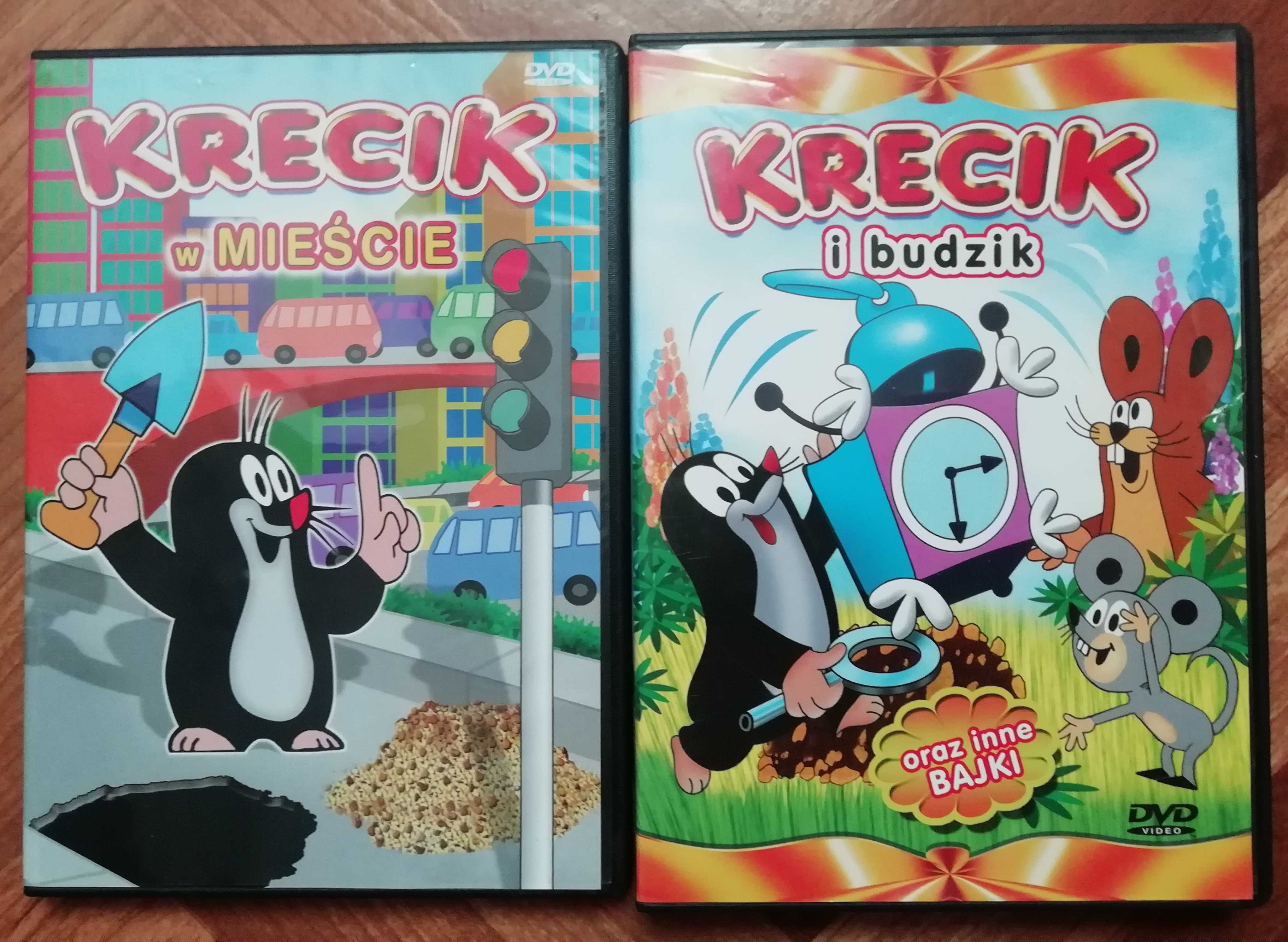 KRECIK 2x BAJKI dla dzieci na DVD + 2x GRATIS VCD