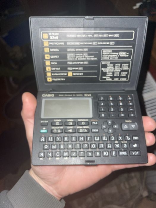 Продам ретро електронний органайзер CASIO DC-7800RS (32×6, підсвітка)