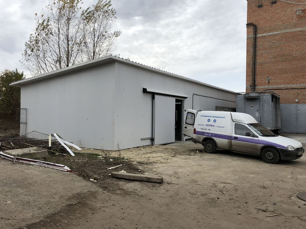 Холодильна камера 500 м куб