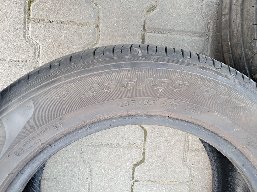 2x 235/55r17 99V Pirelli Scorpion Verde AO opony letnie 5 mm 2022r
