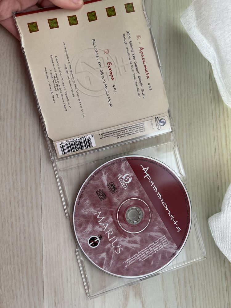 CD Single Apassionata: Marius