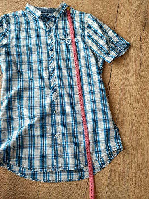 Koszula z krótkim rękawem do jeansów rozmiar M