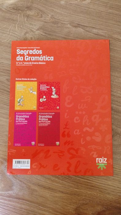 Segredos da gramática- 1° ciclo 3° e 4° anos