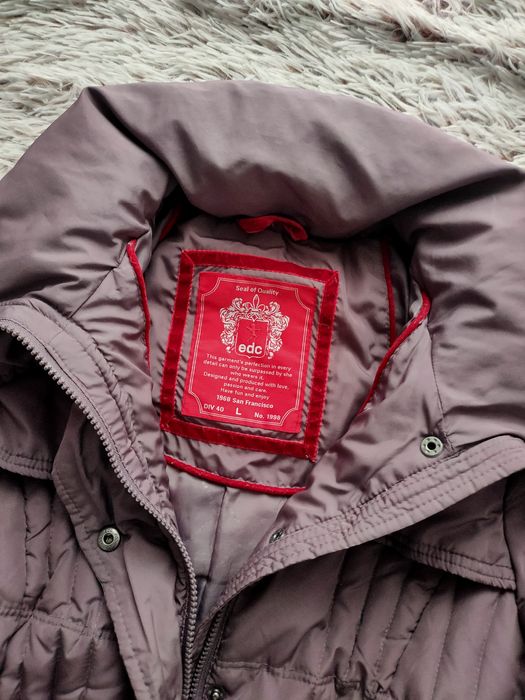 Ciepła kurtka puchowa Esprit, damska, puffer L/40, real down