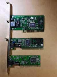Сетевые карты PCI разных производителей 10/100 Мбитс