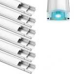 Profil aluminiowy / do taśm LED / profil V / 1m /  8szt !8529!