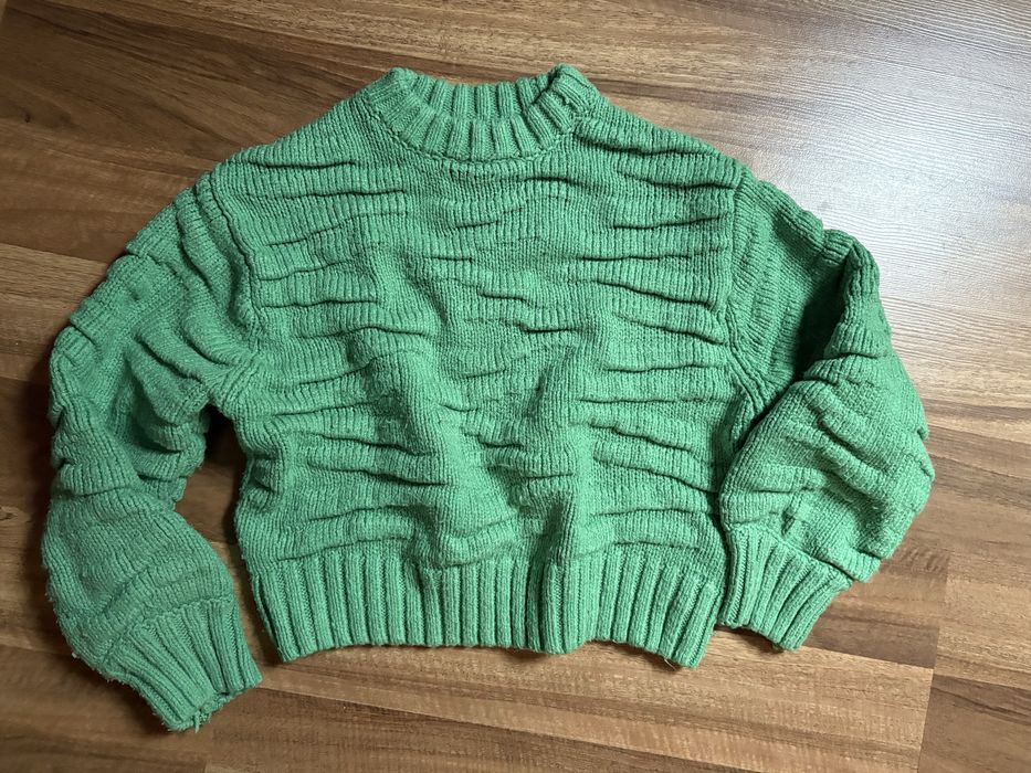 Sweter zielony Zara 140