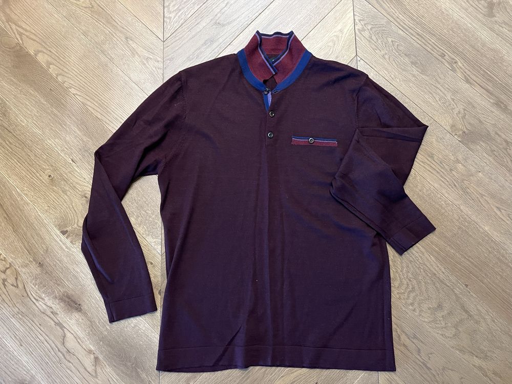 Мужские шерстяные тонкие свитера Vaismann/Giovane Gentil, L/XL, 520грн