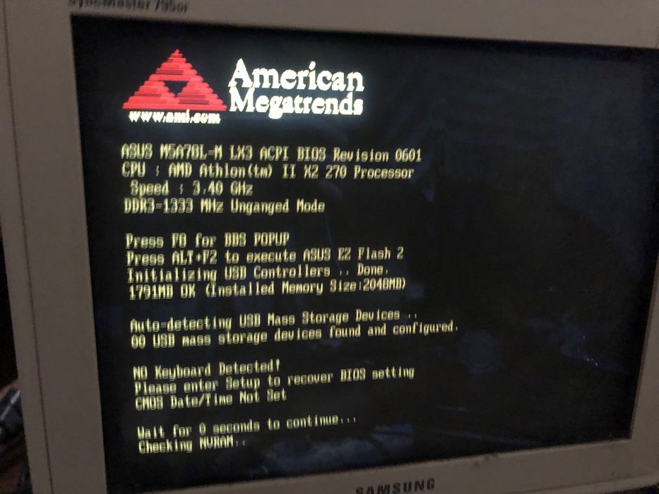 Системний блок AM3+ ASUS M5A78L-M LX3 / Athlon II / 2ГБ ОЗП