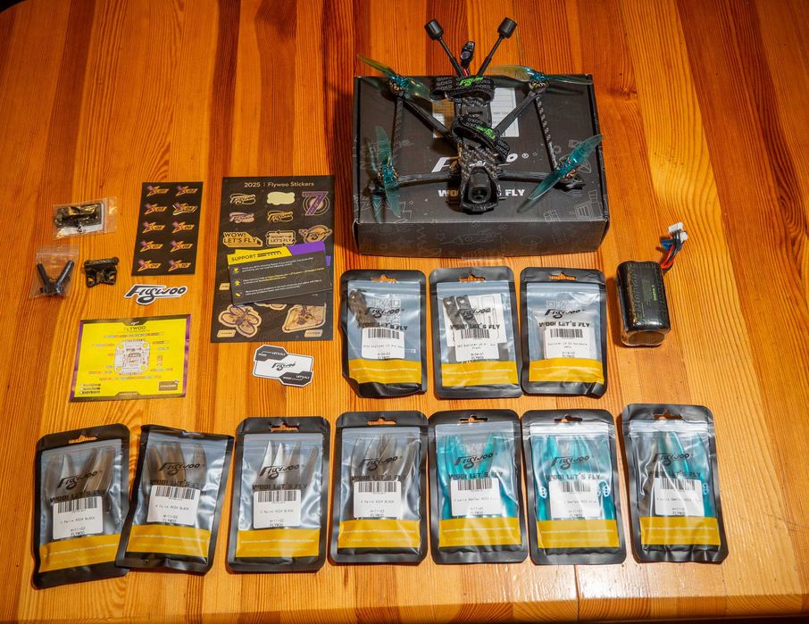 Dron FPV Flywoo Explorer LR4 DJI O4 Pro ELRS 4 cale long range zestaw