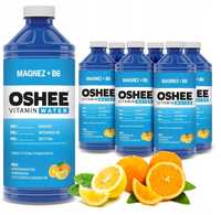 6 x OSHEE Vitamin Water magnez + B6 cytryna-pomarańcza – napój witamin