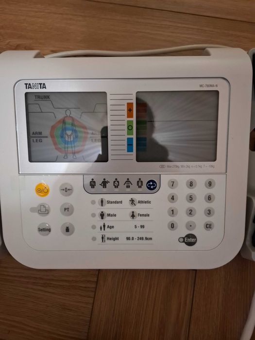 Profesjonalny analizator składu ciała TANITA MC-780MA, mobilny