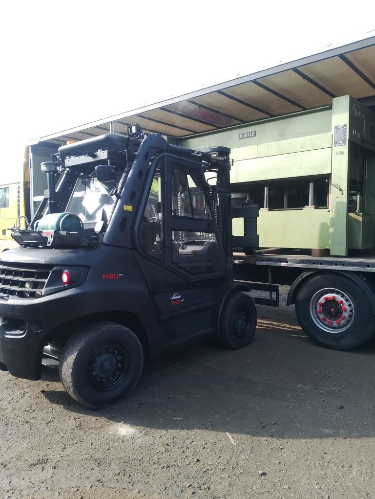 Wózek widłowy Linde h60 2019r wolny skok wideł
