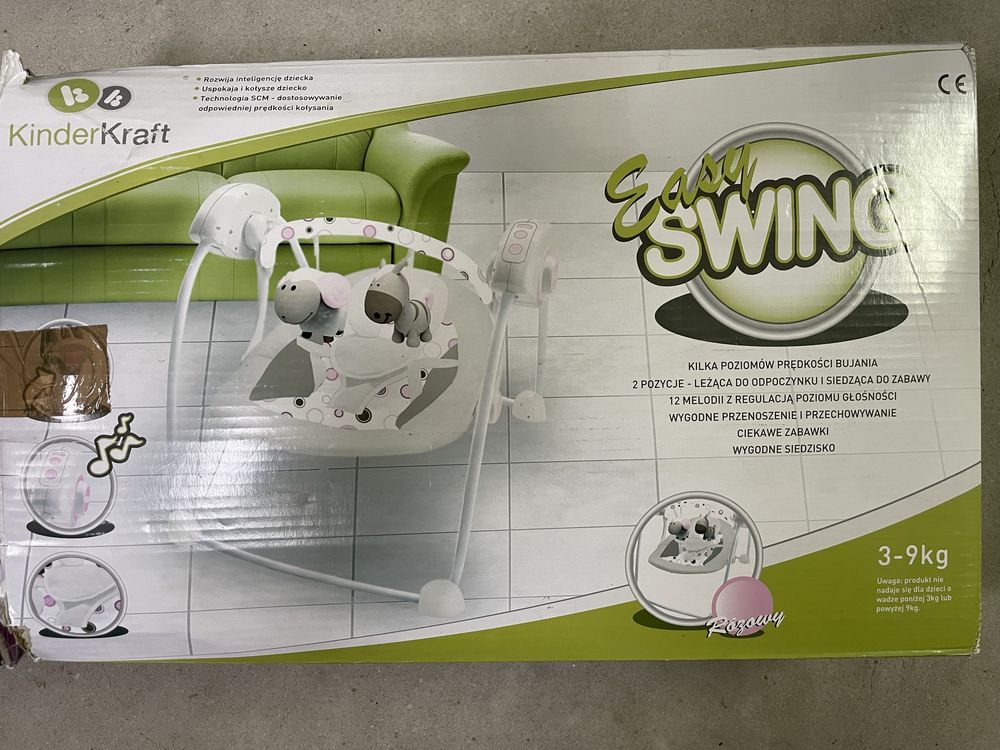 Huśtawka dla niemowląt Kinderkraft easy swing