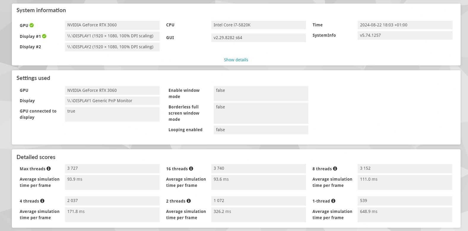 Processador Intel Core i7-5820K Socket 2011-3 USADO