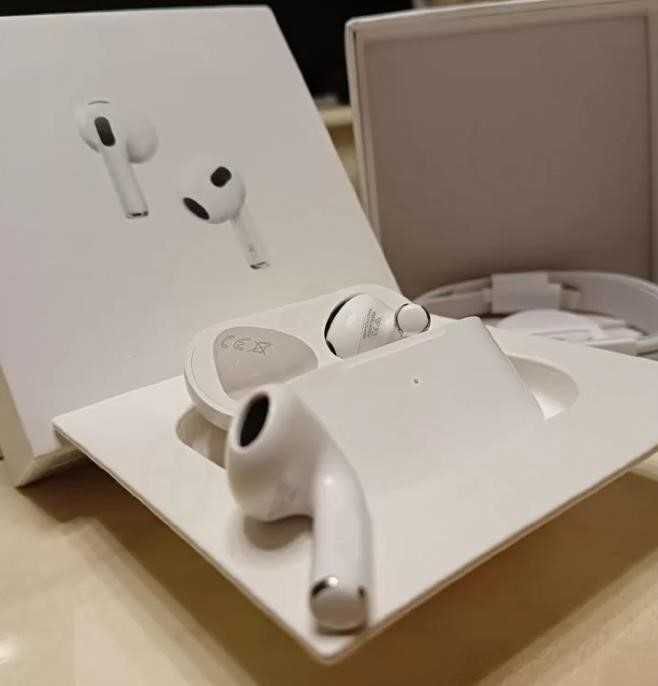 Наушники Airpods 3 Лучшее качество на рынке!! + чехол в подарок