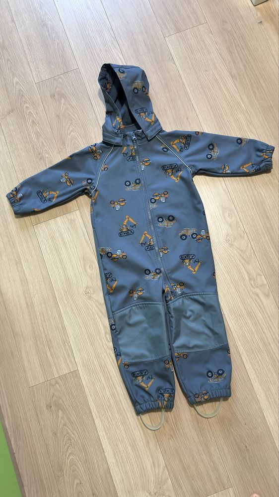 Комбінезон дощовик 92 розмір, на флісі Name it Softshell Loui