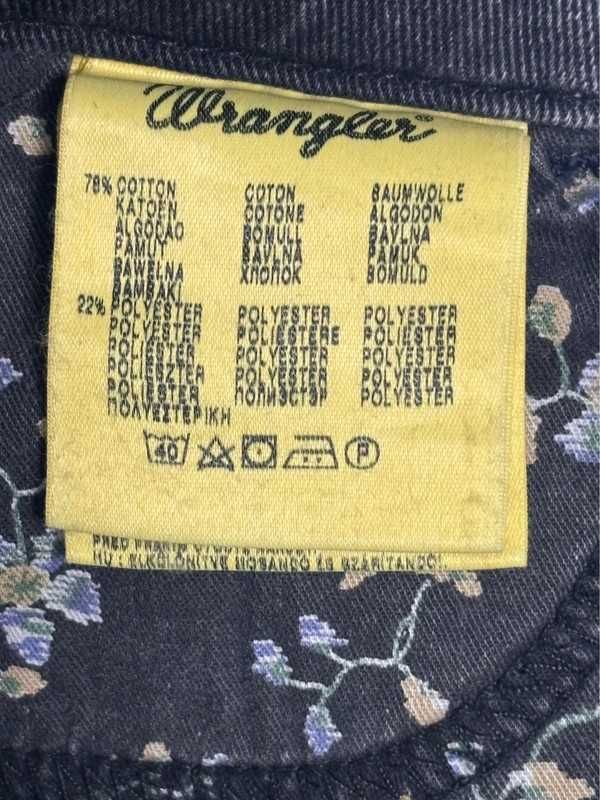 Wrangler MAE W26 L34 Damskie Jeansy Czarne Straight