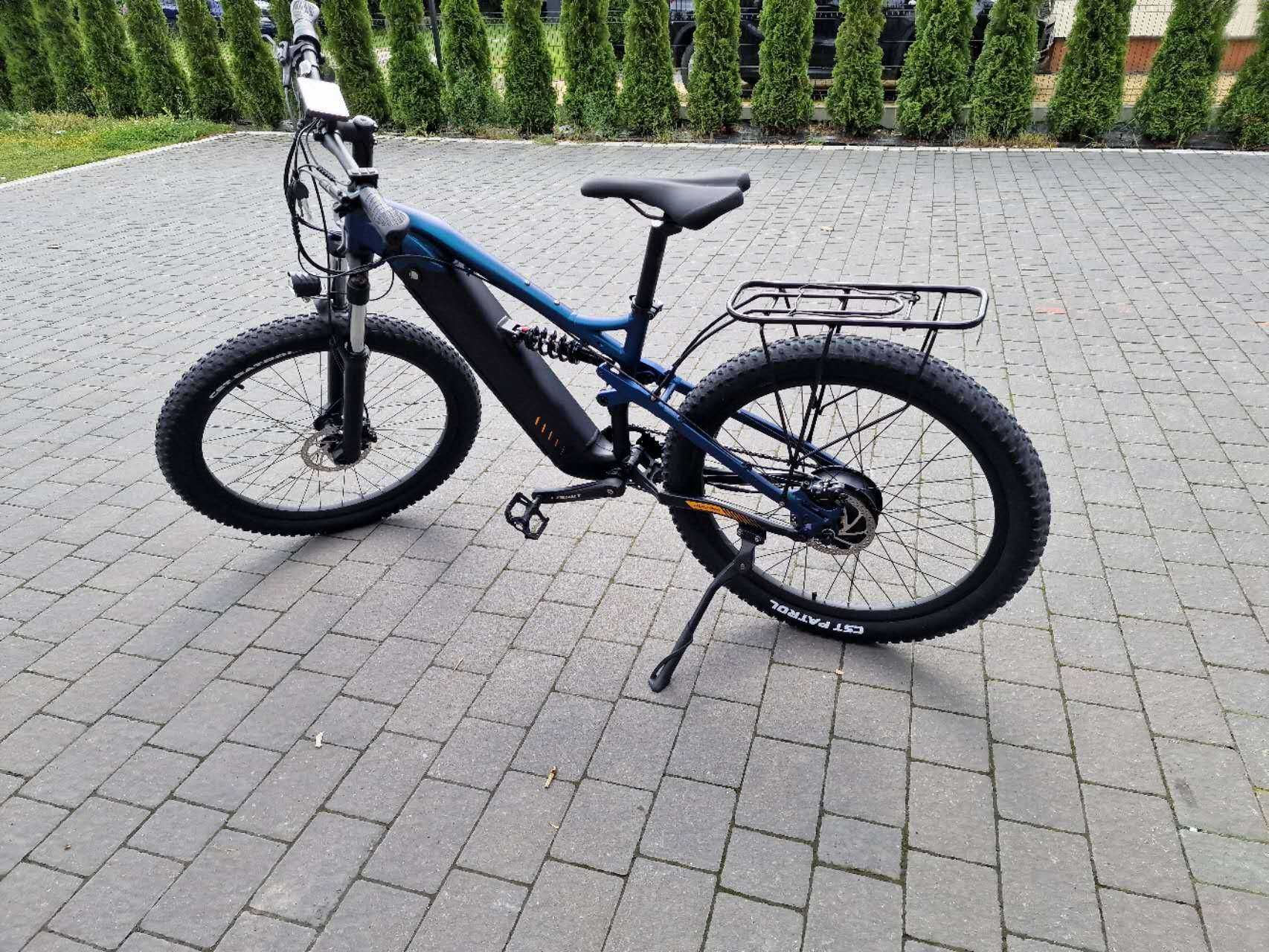 Rower elektryczny Puluma 27,5' rama aluminium koło 27,5 " błękitny 100