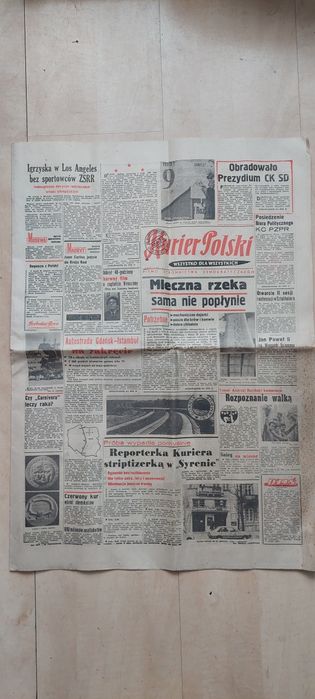 Kurier Polski - gazeta PRL