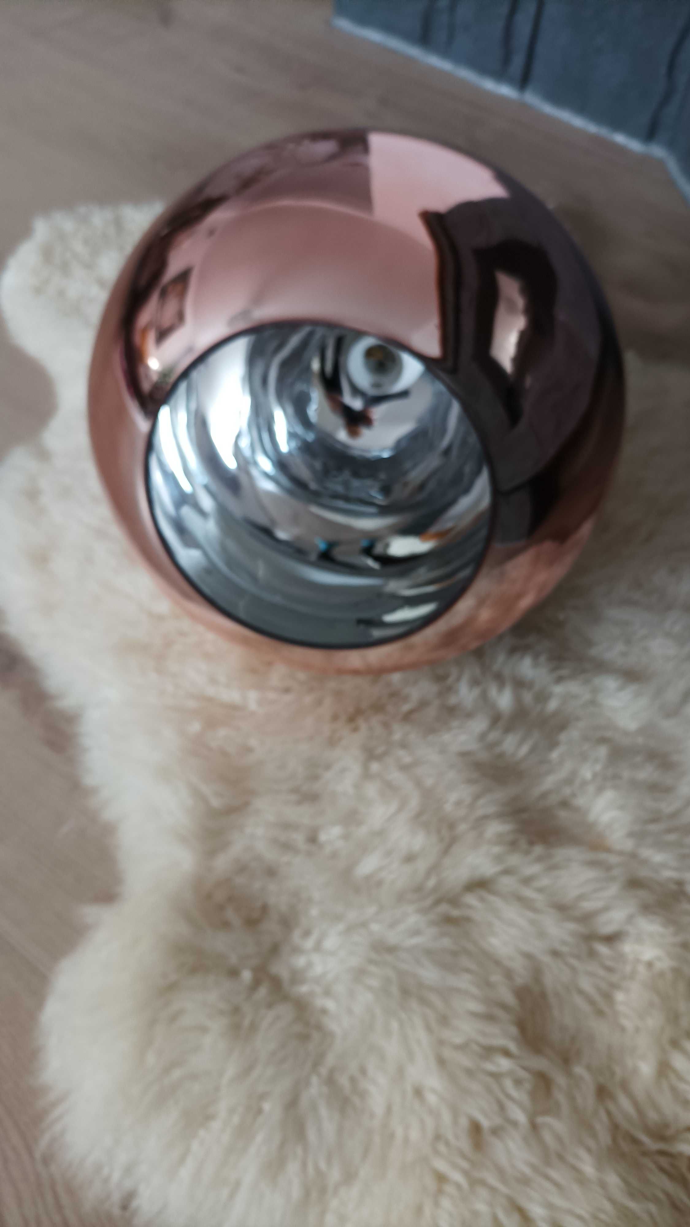 Lampa Duża Szklana Kula