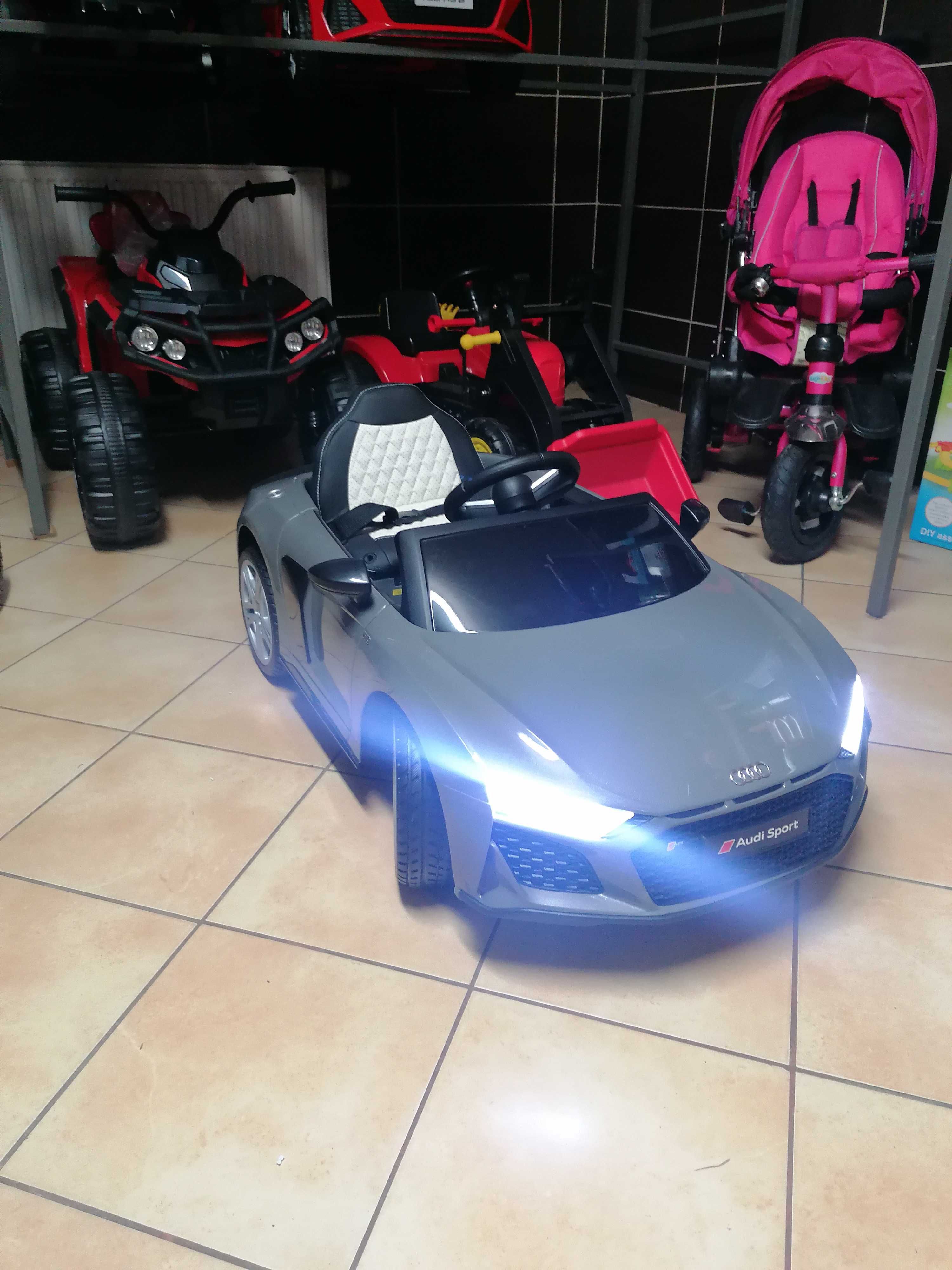 Samochód AUDI R8 Sport na akumulator dla dzieci Nowy kolor!