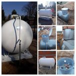 Zbiornik na gaz płynny LPG 2700L / 3600L / 4850L / 6400L naziemny