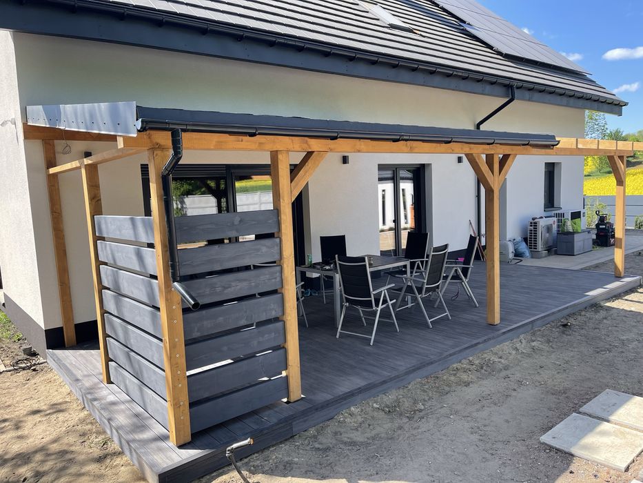 Pergole drewniane i tarasy na wymiar