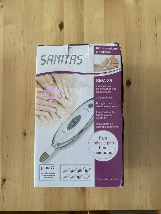 Kit de manicure e pedicure Sanitas