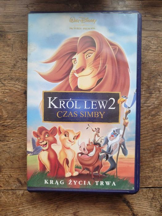 Król Lew 2 Czas Simby - kaseta VHS