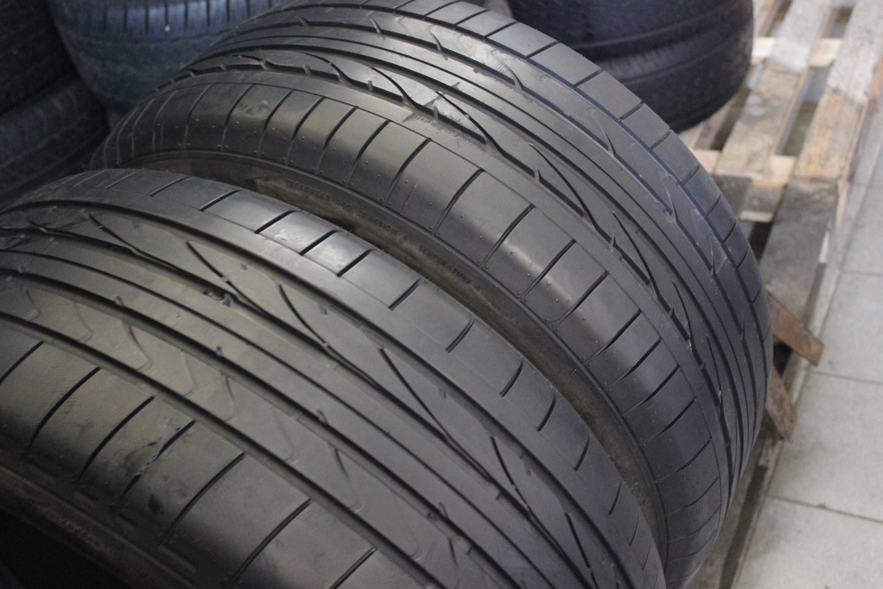 265-50-R19 BRIDGESTONE DUELER H\T 2 штуки пара летней резины GERMANY