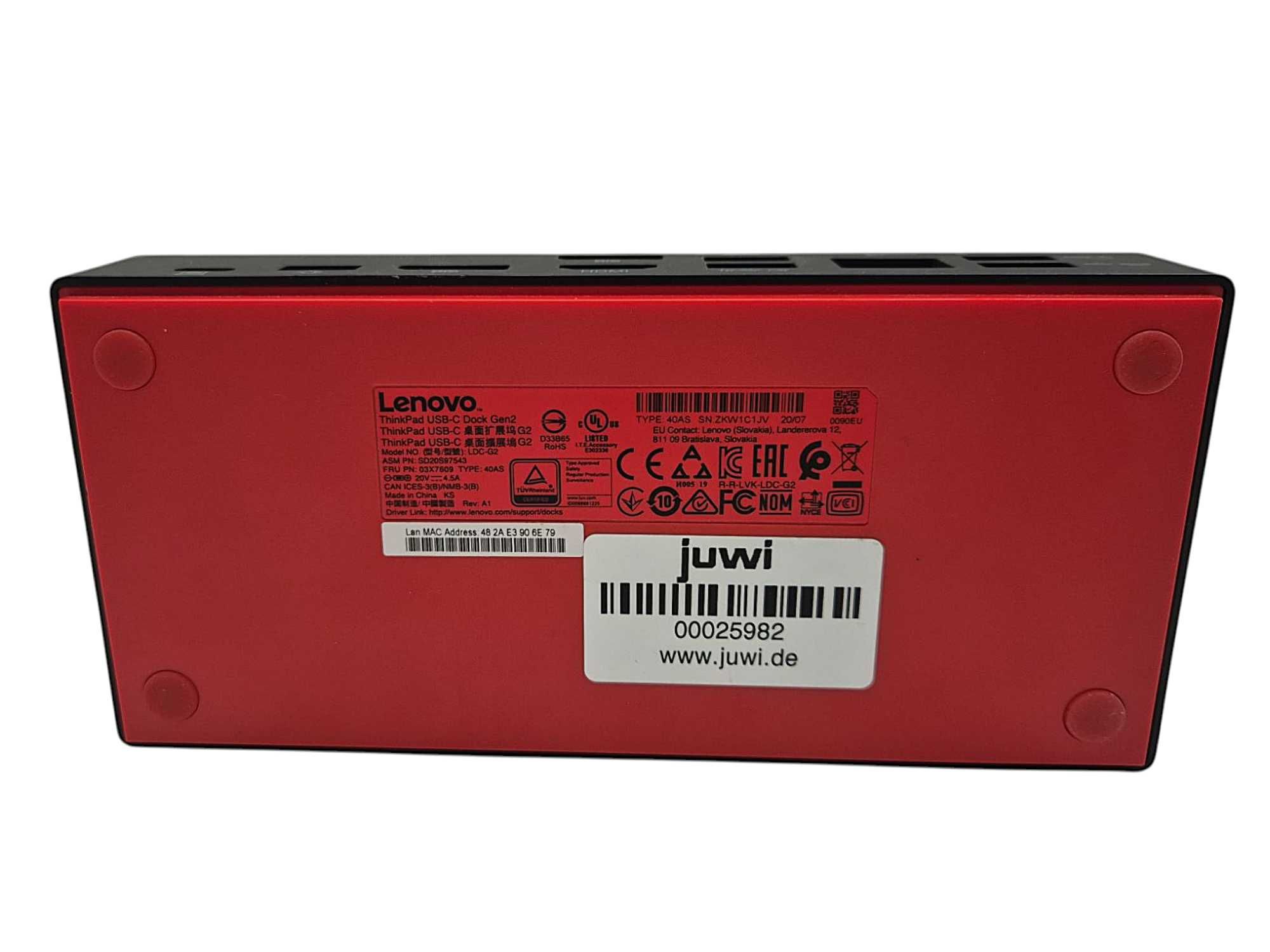 Stacja dokująca lenovo  GEN2 USB-C