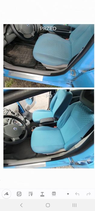 Pranie tapicerki samochodowej i meblowej