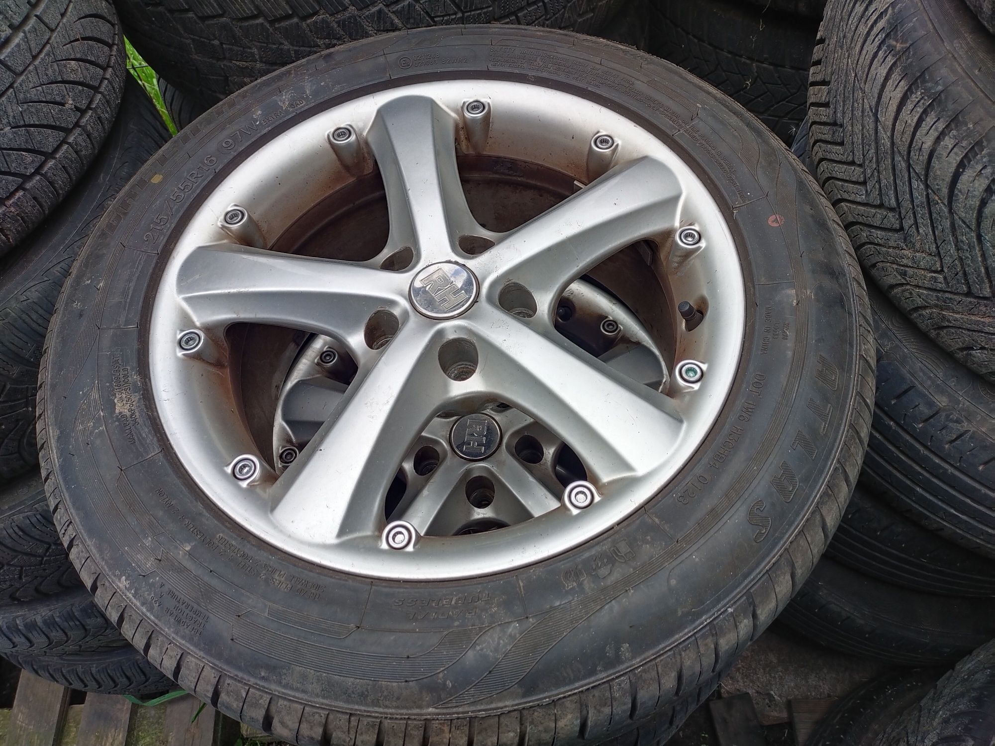 Alufelgi z oponami audi VW skoda Seat 5x112 16