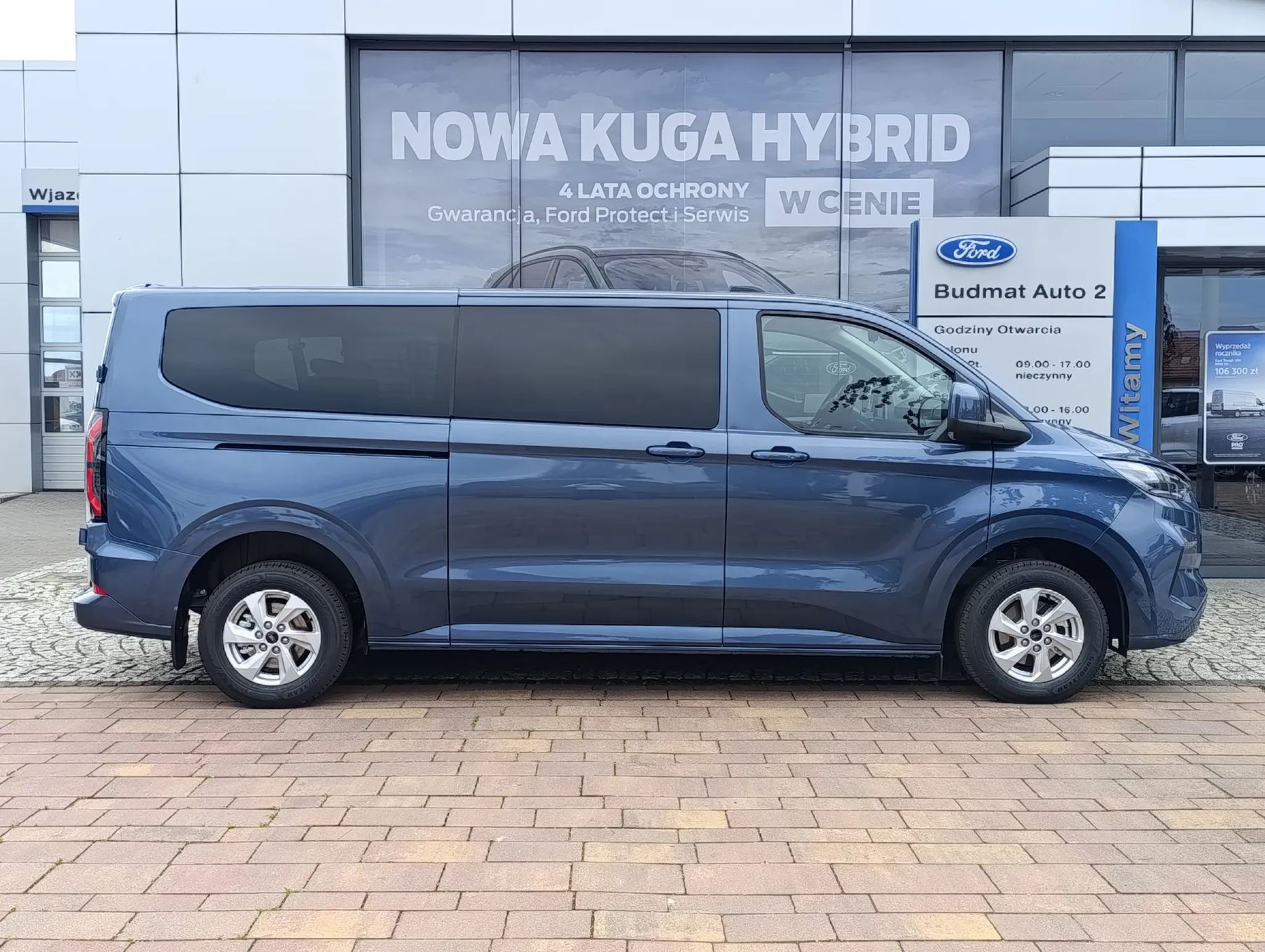 Ford Transit Custom Ford Transit Custom Kombi 9 osobowy 150 KM Hak