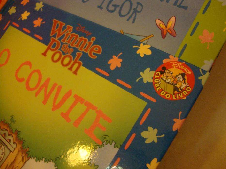 Livros Disney Winnie the Pooh- Clube do Livro (Novos)