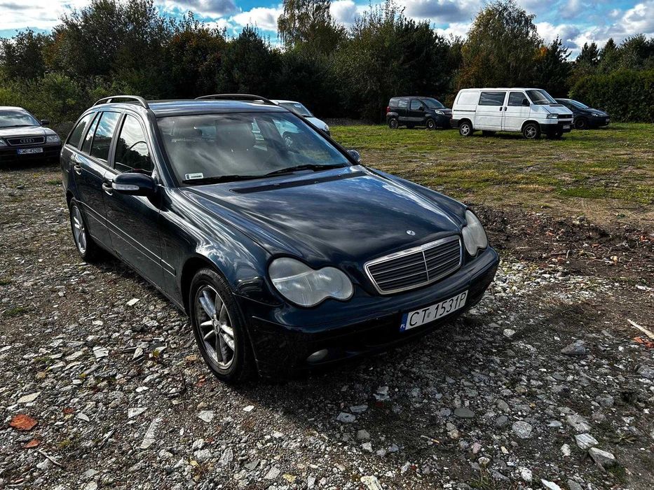 Mercedes-Benz C 180 kombi/W203/2002r./opłaty/serwisowany