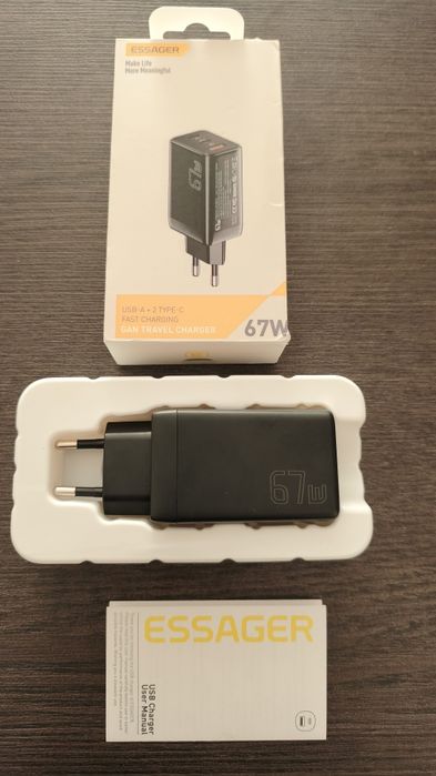 Carregador rápido 67 watts NOVO