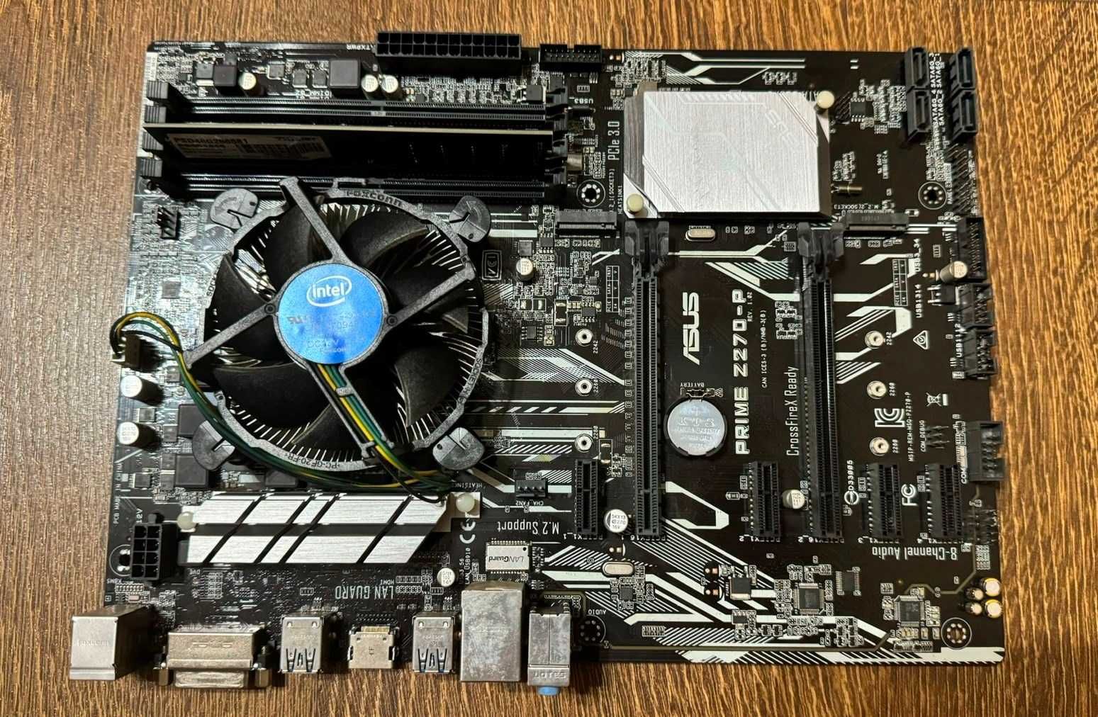 Комплект Asus Z270-P Prime + Pentium G4560 + 8gb DDR4