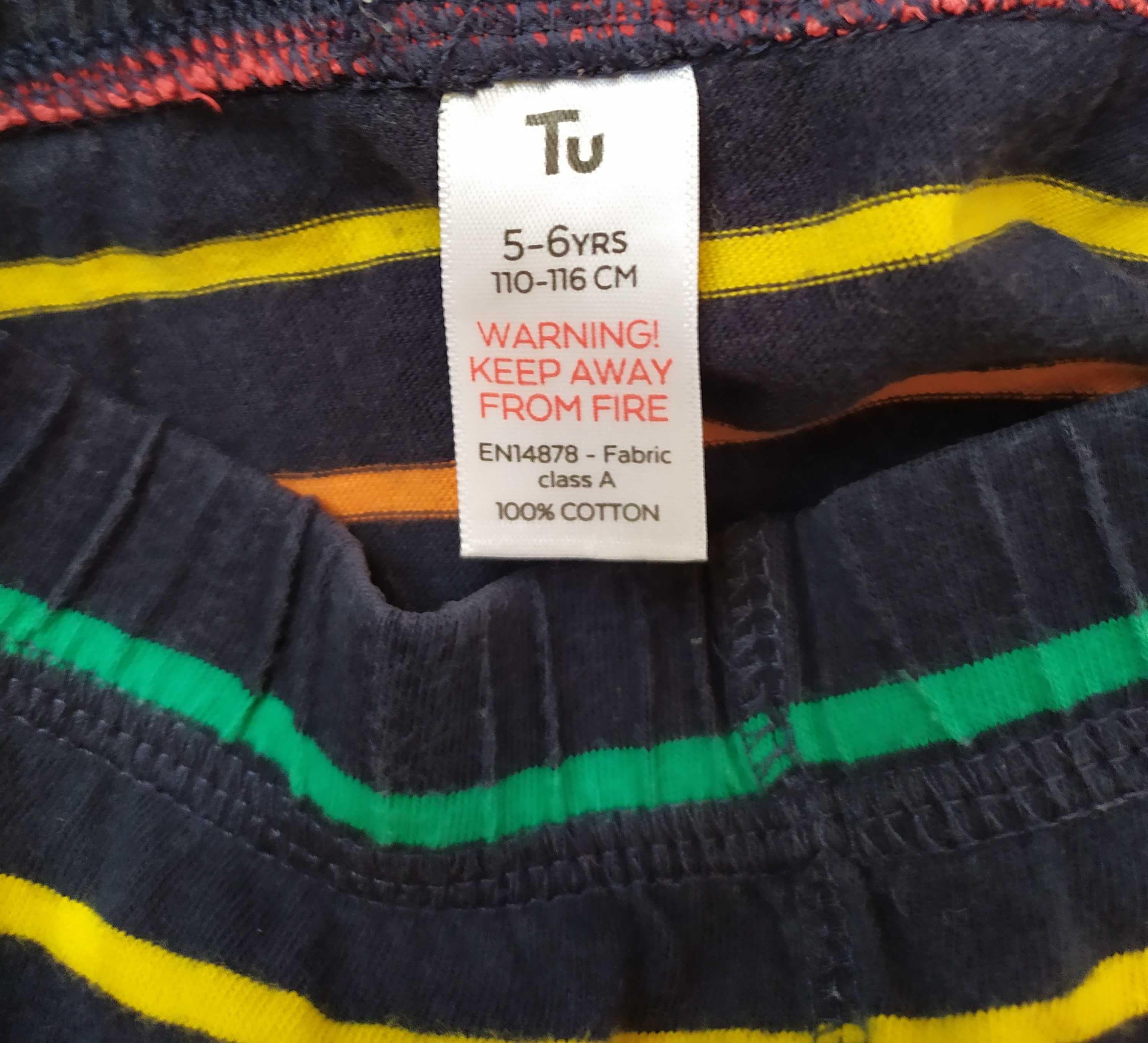 Піжамні трикотажні штани для хлопчика Tu 5-6 років 110-116