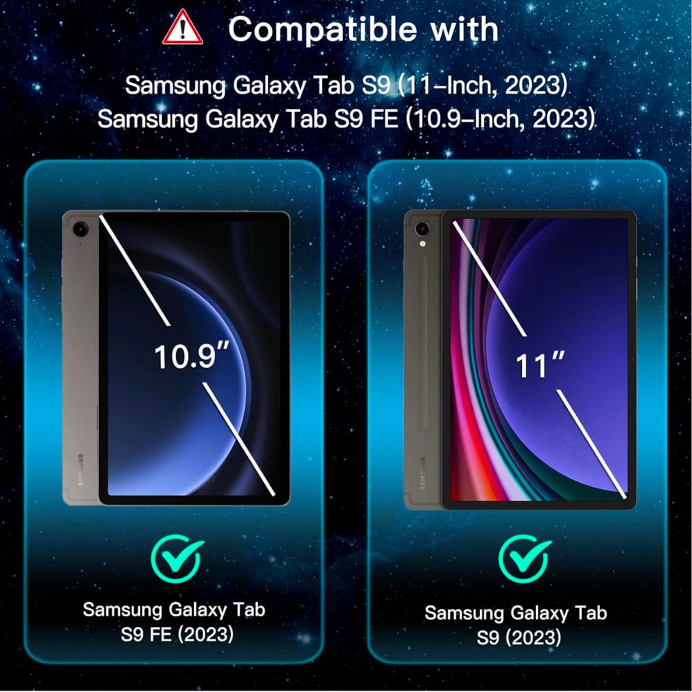 Ochraniacz ekranu JETech Galaxy Tab S9 FE, Galaxy Tab S9