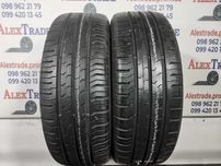 2 шт. 185/55 R15 Continental ContiEcoContact 5 літні шини бу, 7 мм