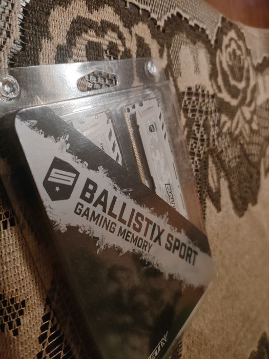 Ballistix sport ram 2x4gb DDR4 2400mhz CL16