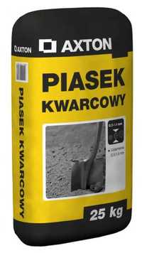 Piasek budowlany kwarcowy 25 kg AXTON