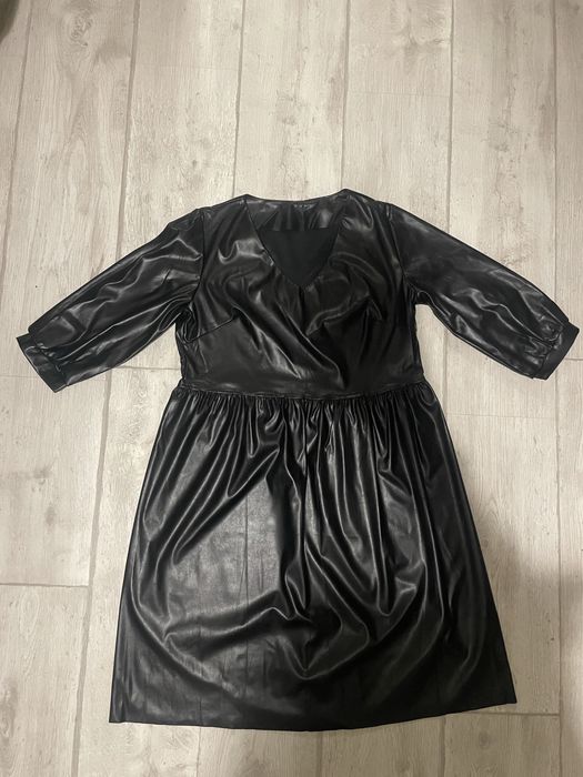 шкіряне  плаття